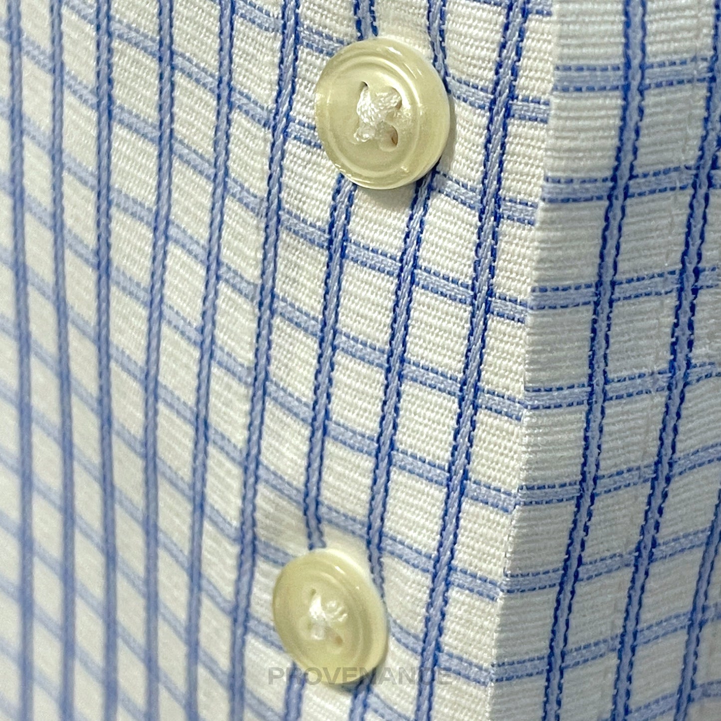 🔴 Thomas Pink Button Down Shirt - White/Blue Checked