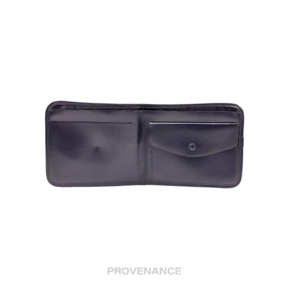 🔴 Dior Oblique Trotter Bifold Wallet - Navy Jacquard