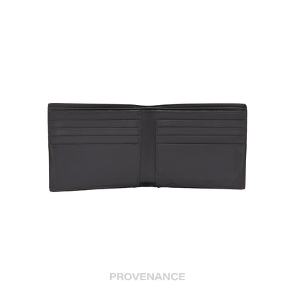 🔴 Fendi Bifold Wallet - FF Grey Leather