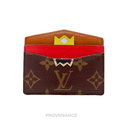 🔴 Louis Vuitton Card Holder Wallet - Tribal Mask Monogram