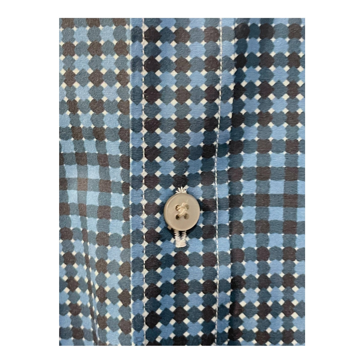 🔴 Z Zegna Button Down Shirt - Blue