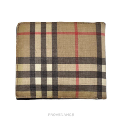 🔴 Burberry Bifold Wallet - Nova Check