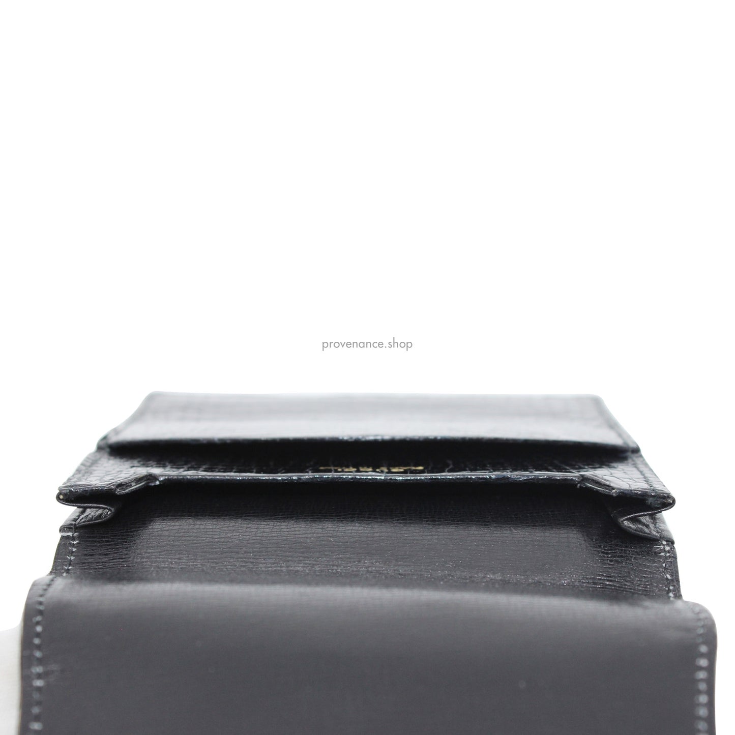 🔴 Gucci Cardholder Wallet - Black Crocodile