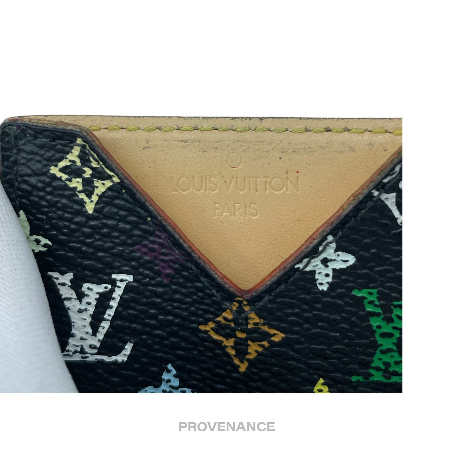 🔴 Louis Vuitton Mirror Card Holder Wallet - Monogram Black