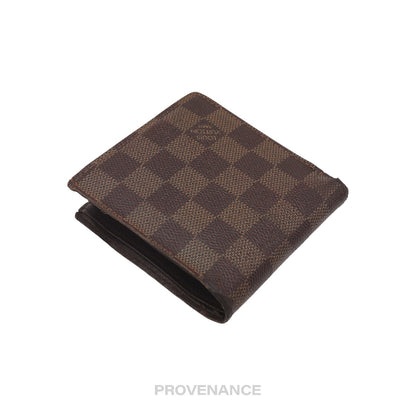 🔴 Louis Vuitton Marco Wallet - Damier Ebene