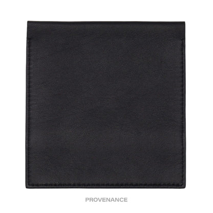 🔴 Saint Laurent Paris SLP Jewelry Pouch - Black Leather