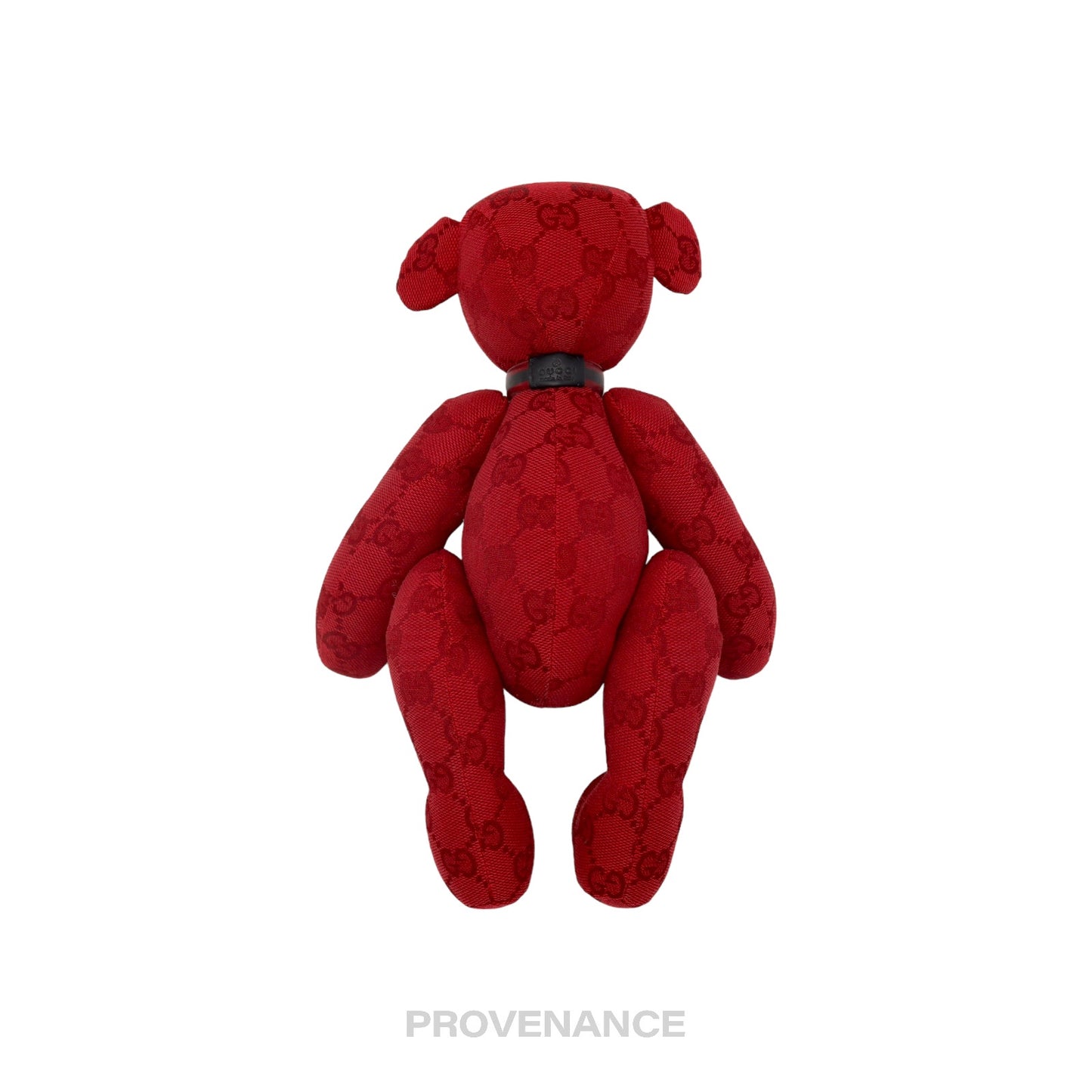 🔴 Gucci Teddy Bear - Red GG Canvas