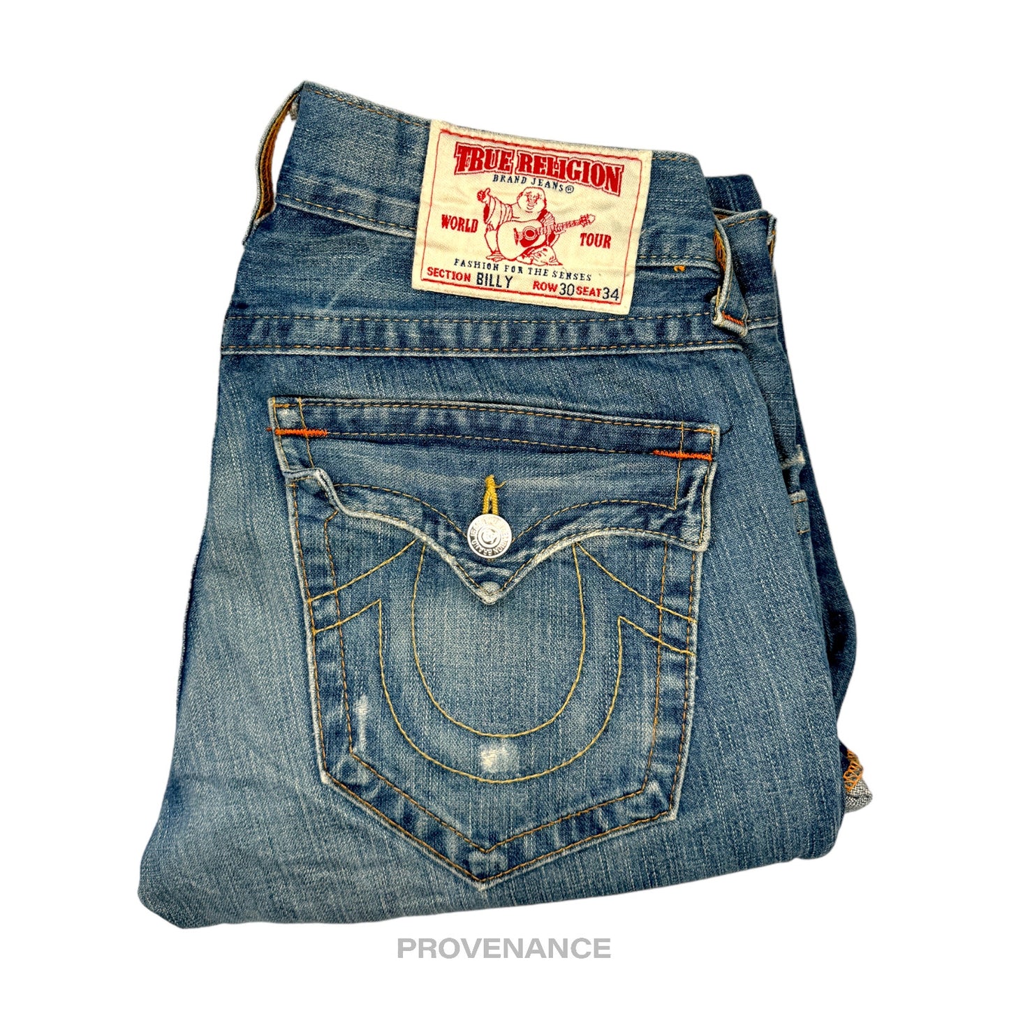 🔴 True Religion Billy Jeans - Blue Denim 30