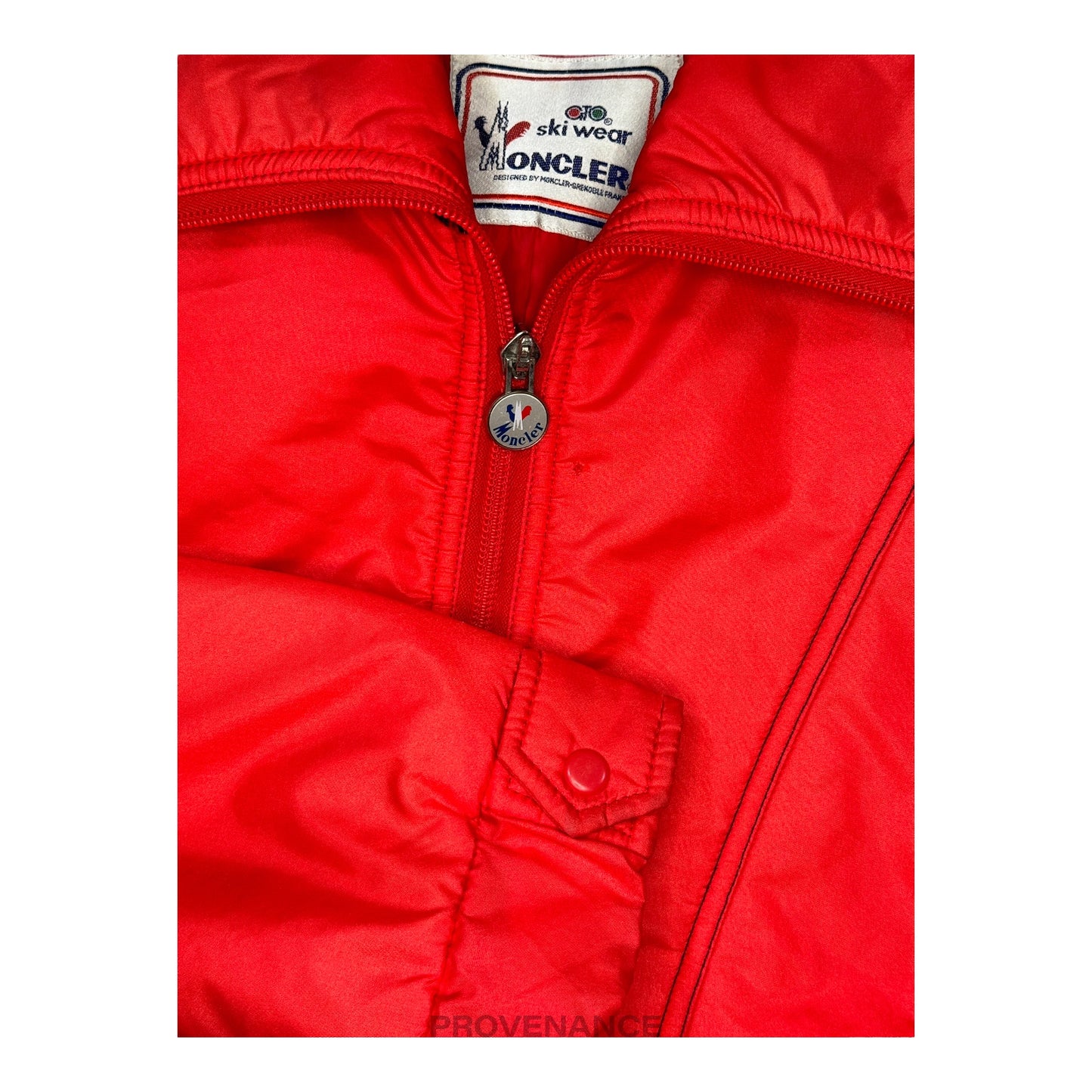 🔴 Moncler Light Ski Jacket - Red