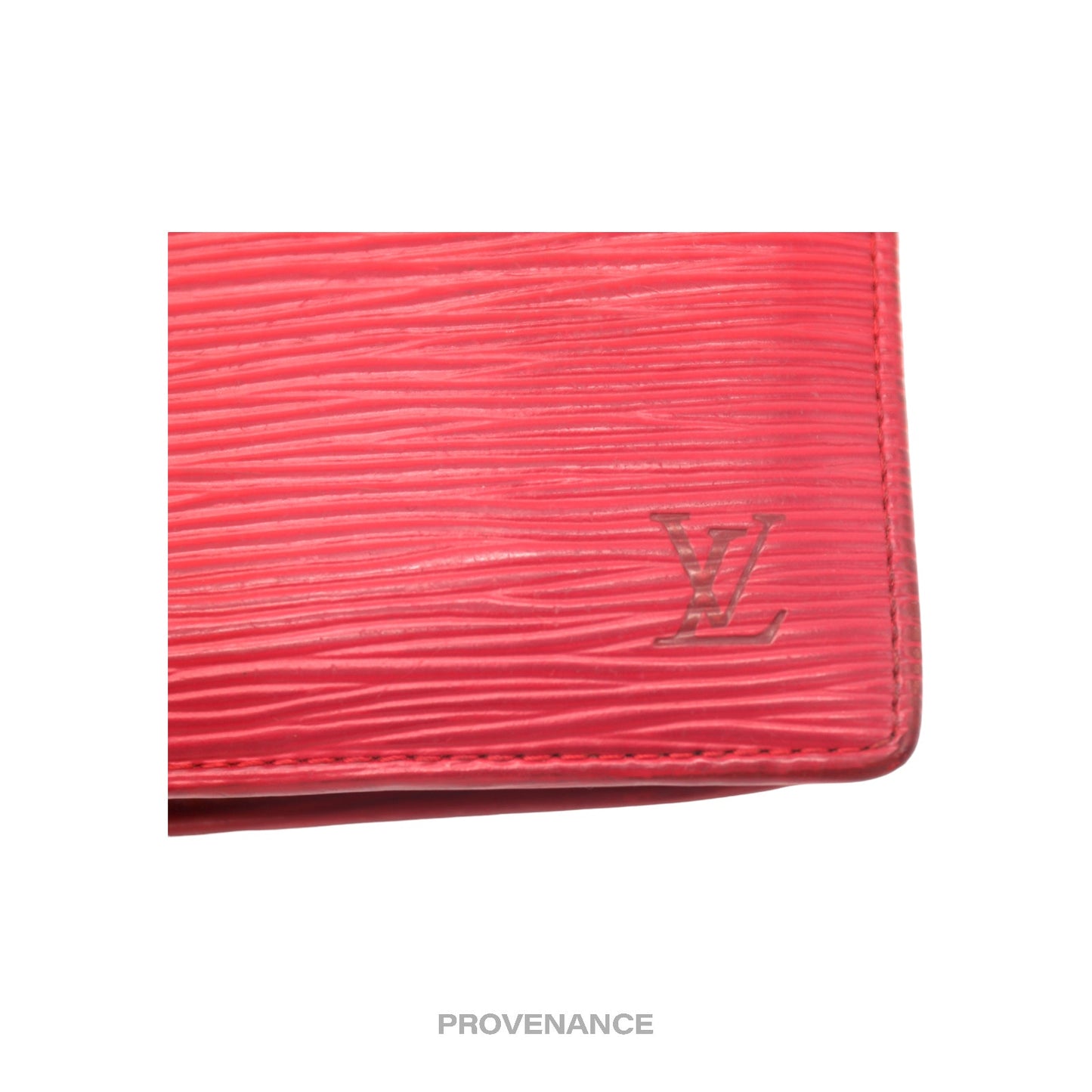 🔴 Louis Vuitton Marco Wallet - Red Epi Leather