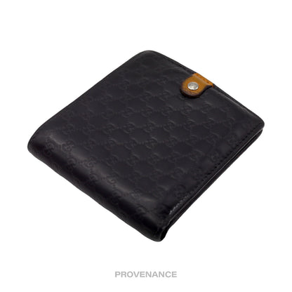 🔴 Gucci GG MicroGuccissima Bifold Wallet - Patchwork Leather