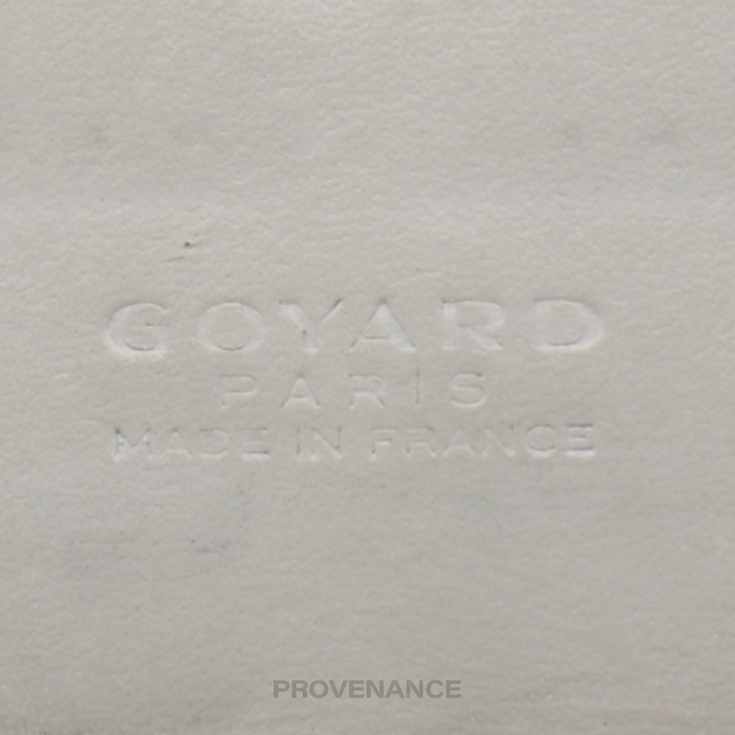 🔴 Goyard Varenne Long Wallet - White Goyardine