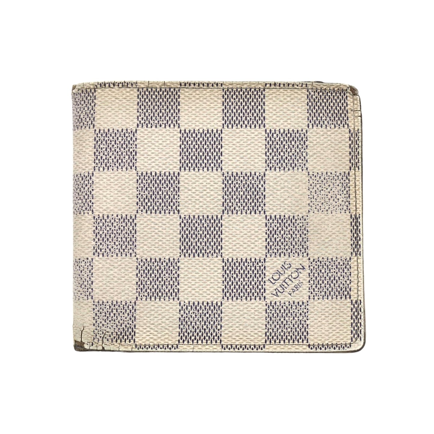 🔴 Louis Vuitton Marco Wallet - Damier Azur