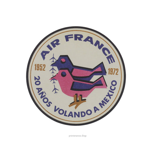 Louis Vuitton Airline Label Postcard - AIR FRANCE