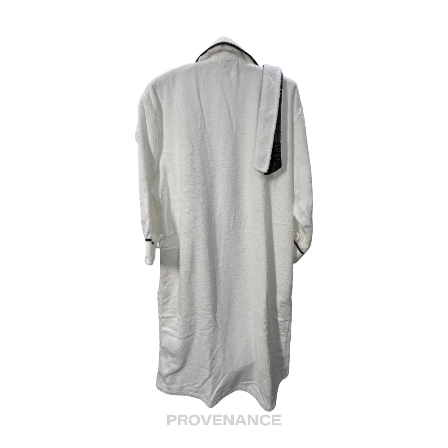 🔴 Balenciaga BB Robe - White French Terry