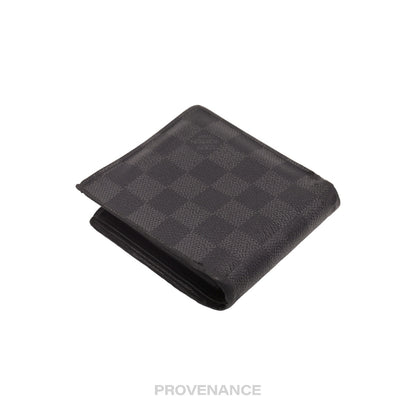 🔴 Louis Vuitton Marco Wallet - Damier Graphite