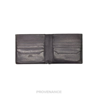 🔴 Hermès 10CC Compact Wallet - Black Noir Box Calfskin