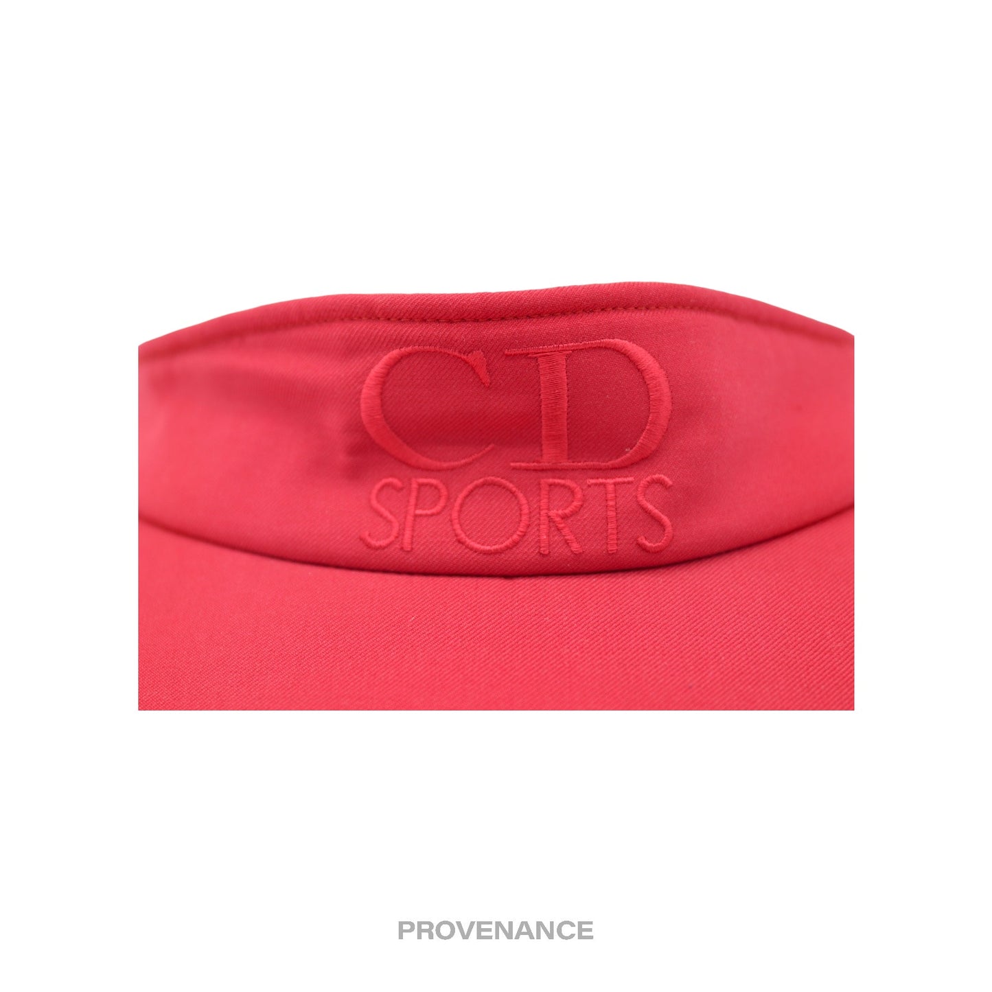 🔴 Dior CD SPORTS Visor - Red