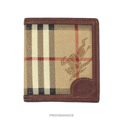 🔴 Burberry Bifold Wallet - Nova Check