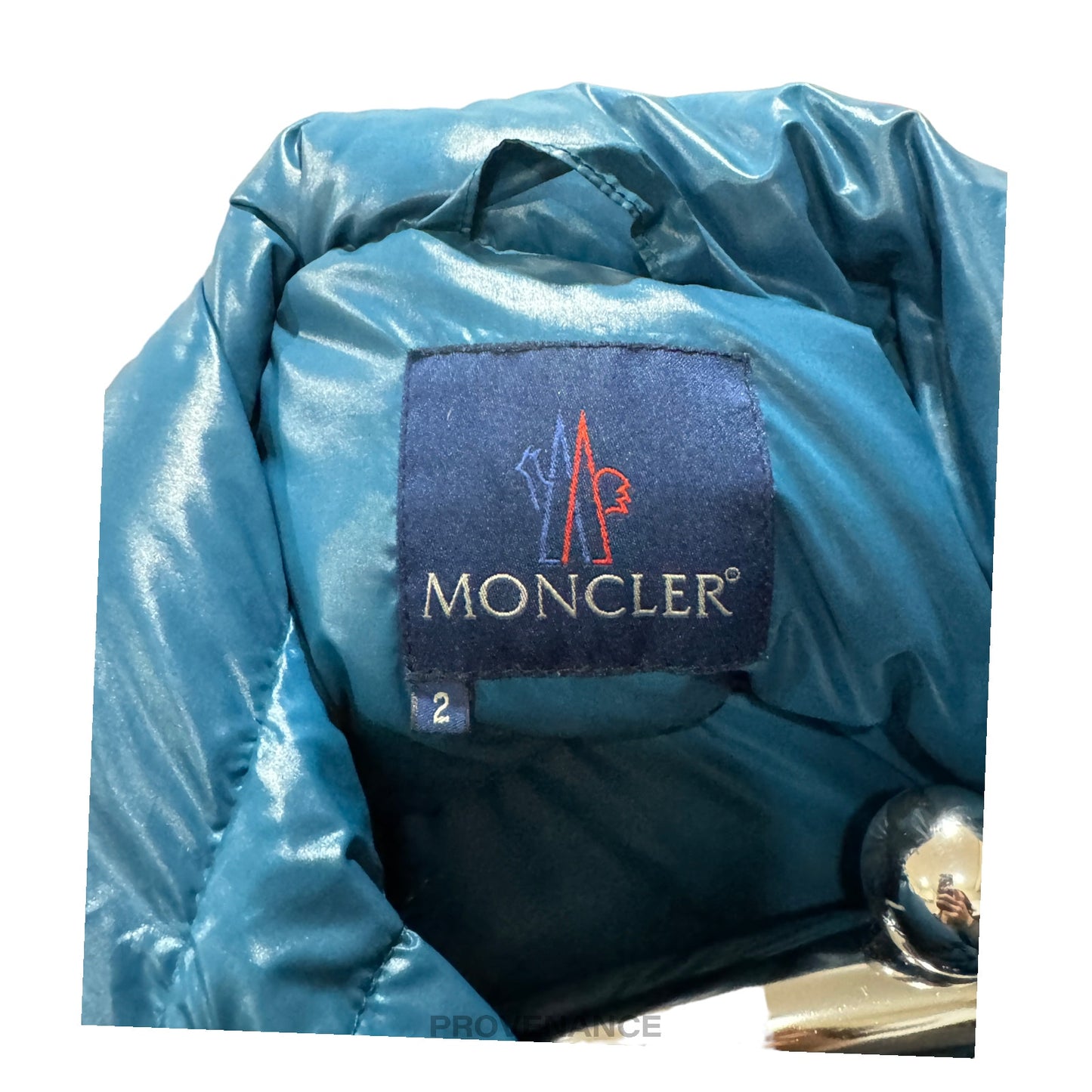 🔴 Moncler Convertible Puffer Down Jacket Coat Vest - Teal 2