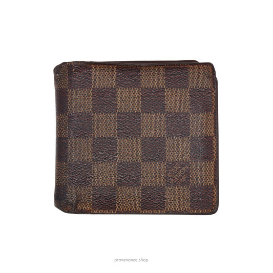 🔴 Louis Vuitton Marco Wallet - Damier Ebene