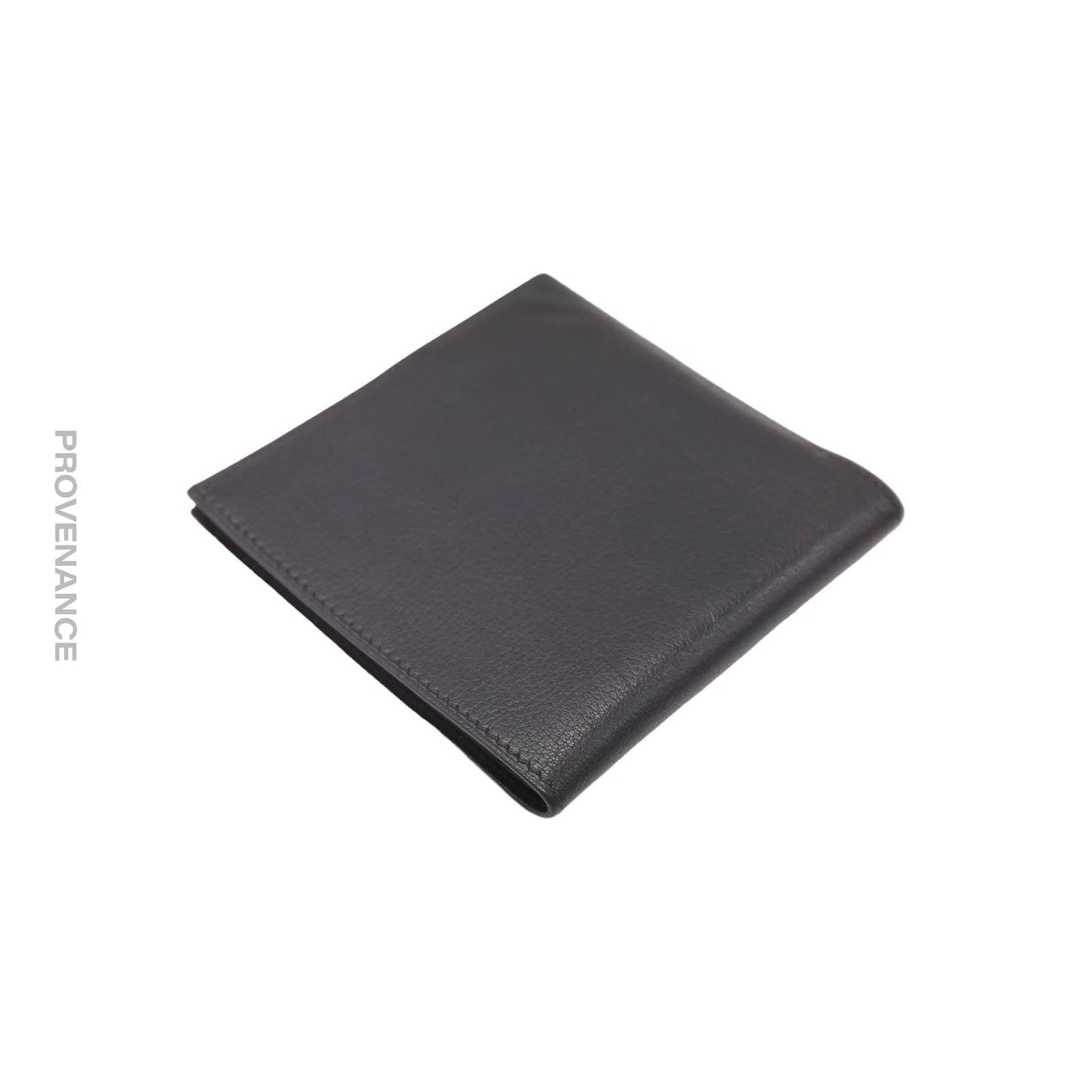 🔴 Hermès Radial Bifold Wallet - Black Box Calfskin Leather