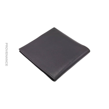 🔴 Hermès Radial Bifold Wallet - Black Box Calfskin Leather