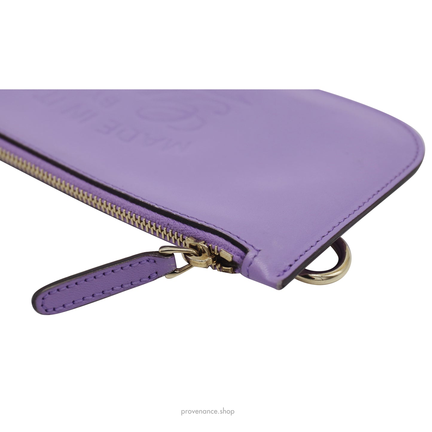 Gucci Zip Pouch - Lavender Leather