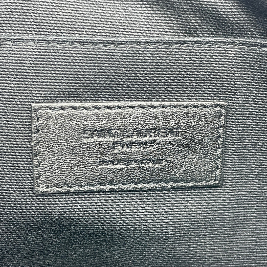 Saint Laurent Paris SLP Zipped Pouch - Shadow Camo