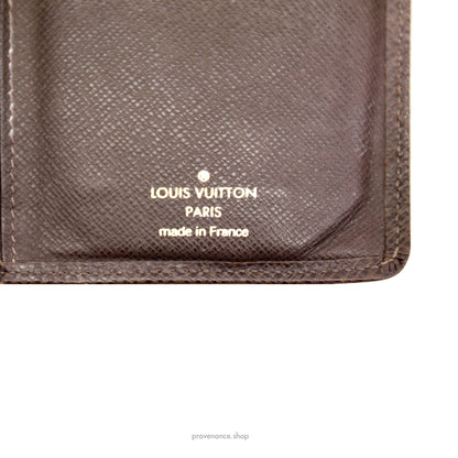 Louis Vuitton Brazza Long Wallet - Grizzli Taiga Leather