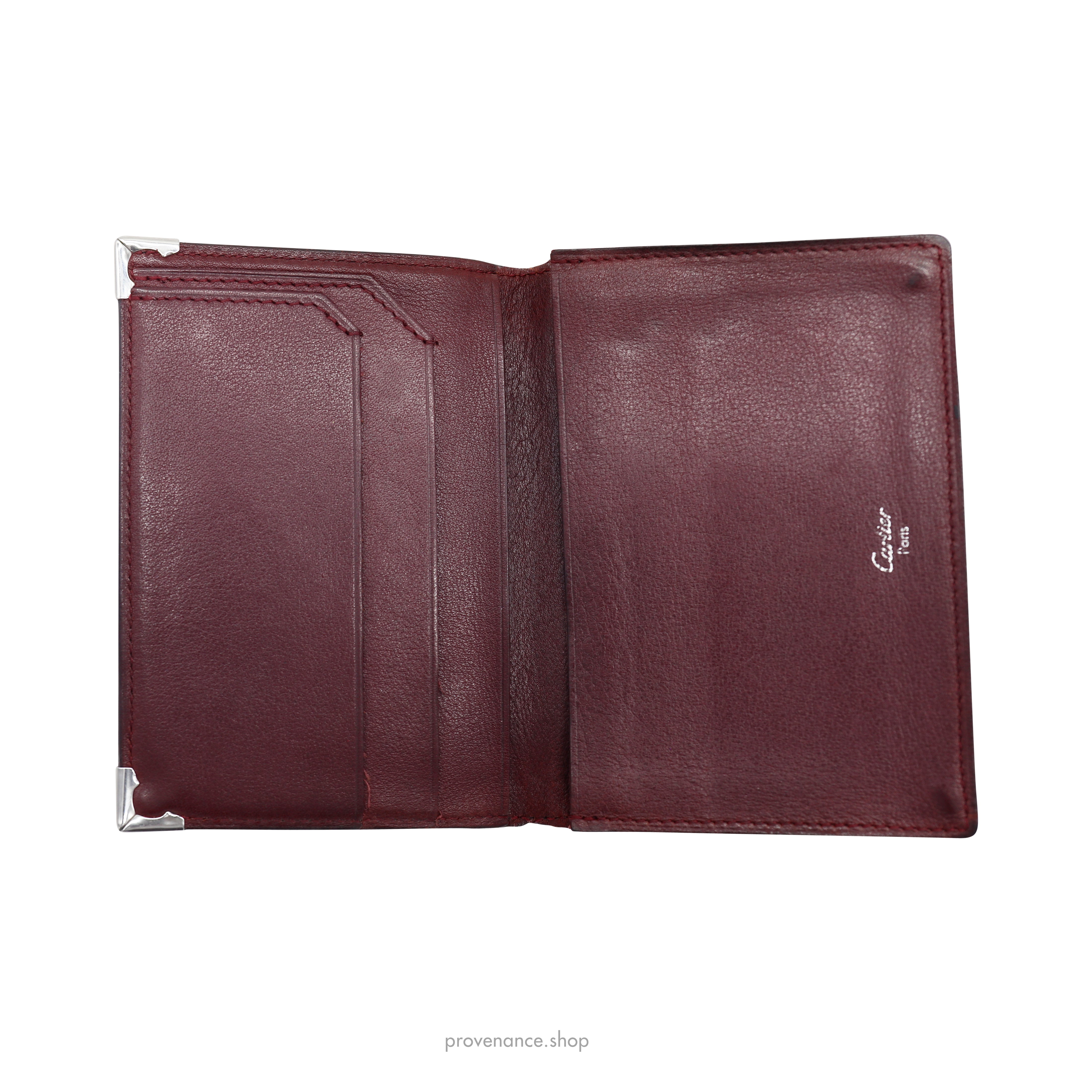 Louis Vuitton Pocket Organizer In Burgundy