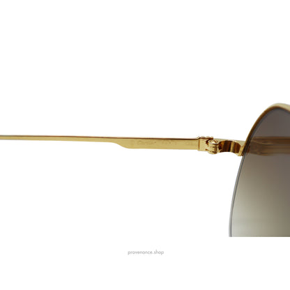 Cartier Orsay Vintage Sunglasses - Gold