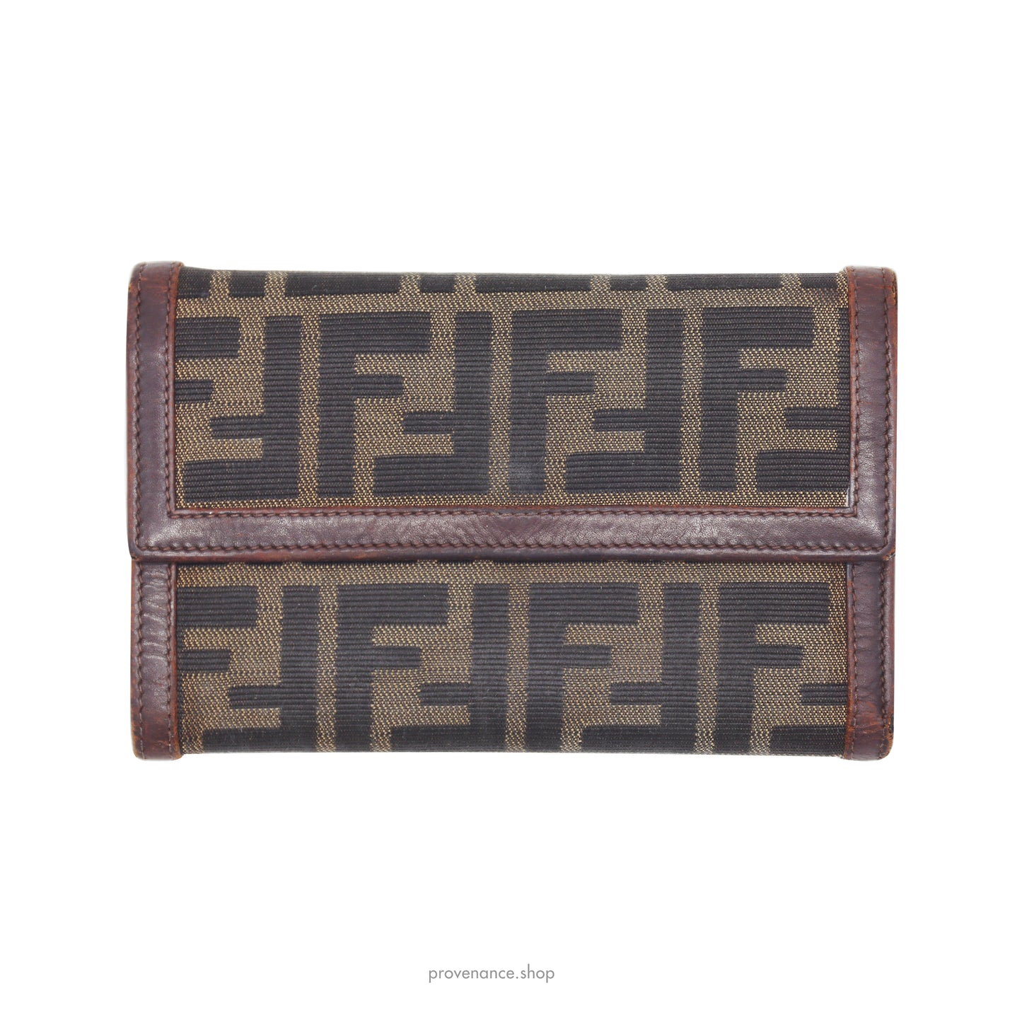 Fendi Trifold Wallet - FF Zucca