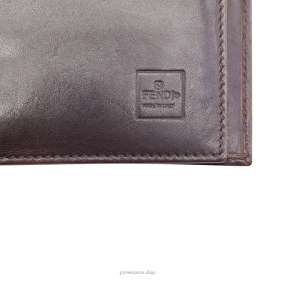 Fendi Trifold Wallet - FF Zucca