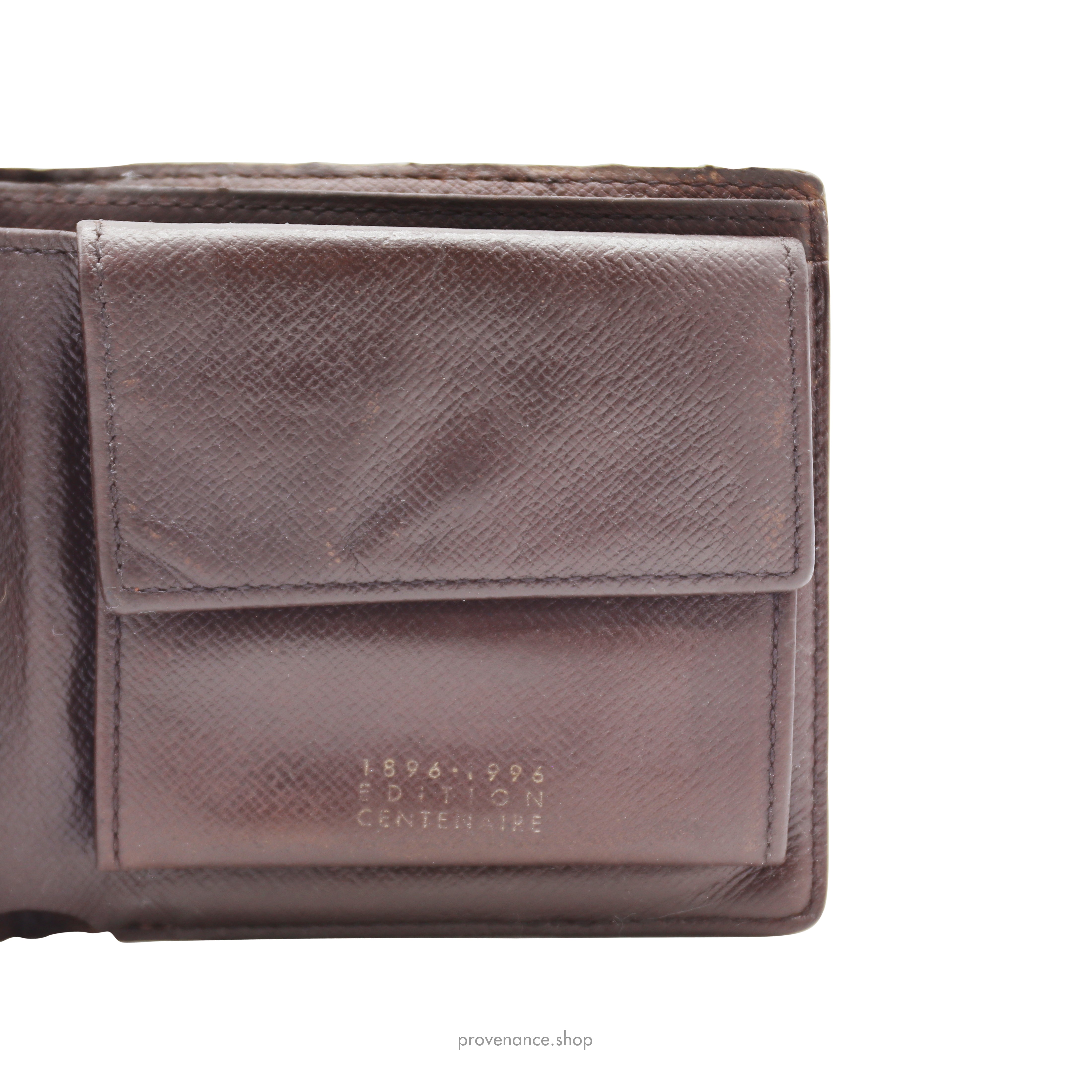 Louis Vuitton Centenaire Edition Marco Wallet - Damier Ebene – PROVENANCE