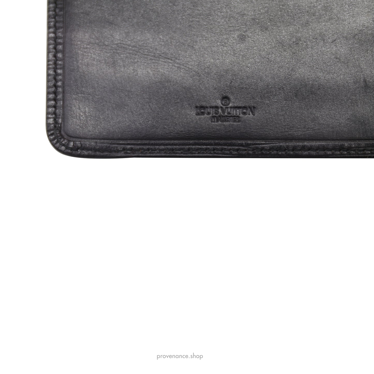 Louis Vuitton "MALLETIER" Long Wallet - Black Epi Noir Leather