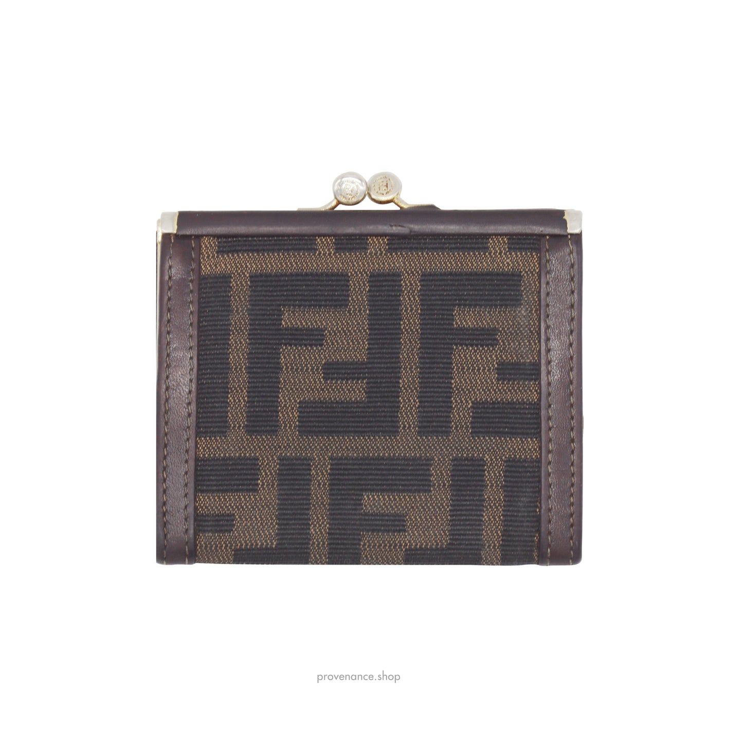 Fendi Snap Wallet - FF Zucca