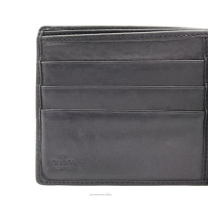 Gucci Bifold Wallet - Black/Brown GG Canvas