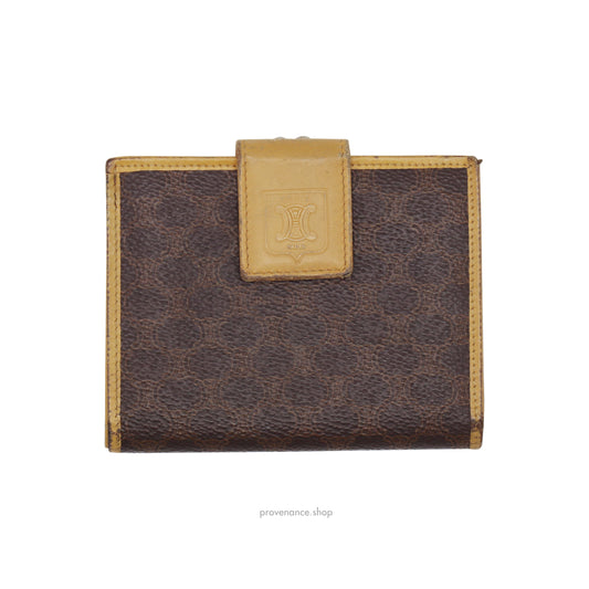 Celine Snap Wallet - Macadam Triomphe