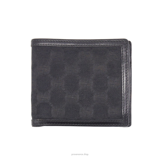 Gucci Bifold Wallet - GG Canvas with Leather Trim