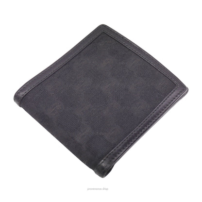 Gucci Bifold Wallet - GG Canvas with Leather Trim