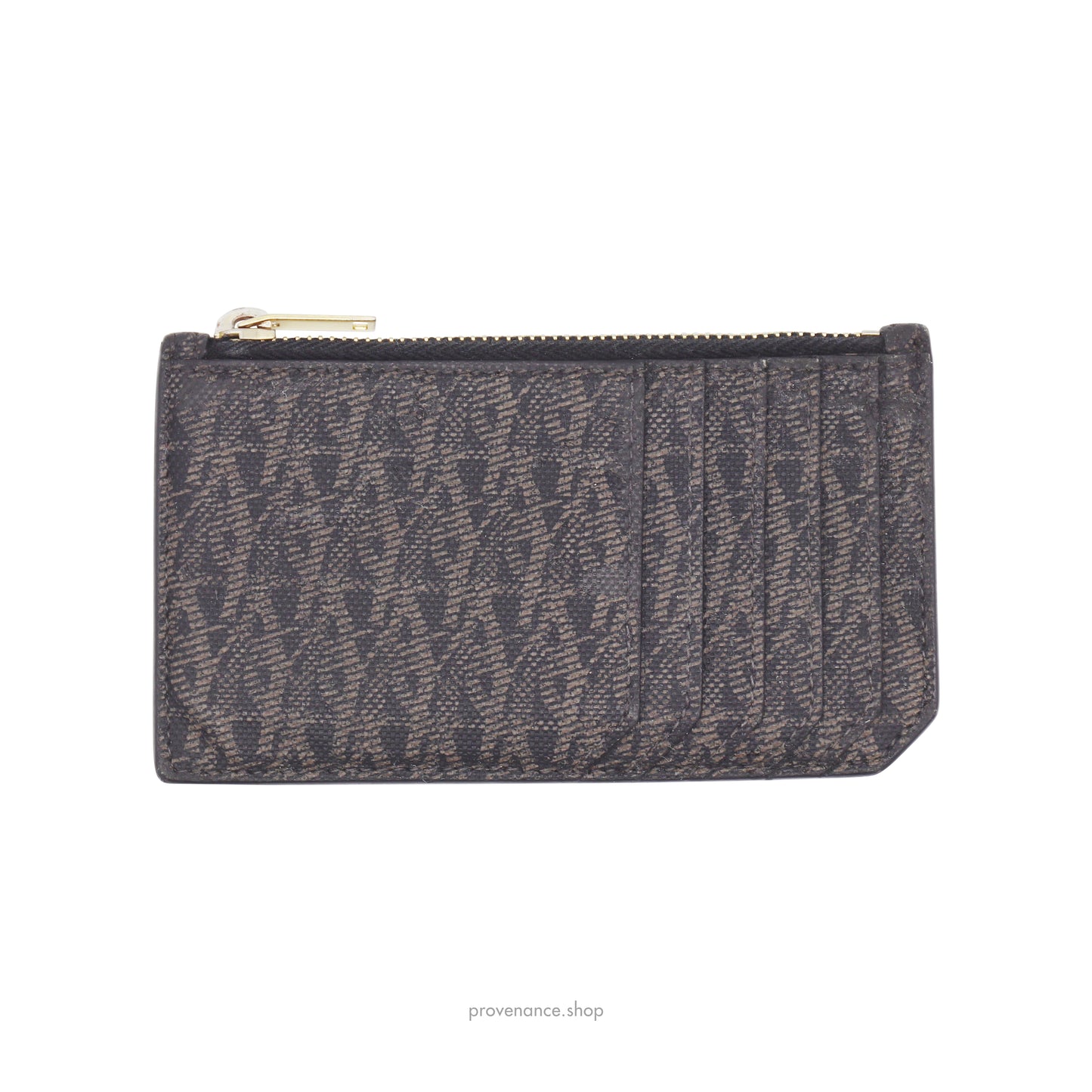 SLP Fragment Zip Card Case Wallet - Monogram