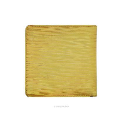 Louis Vuitton Marco Wallet in Tassil Yellow Epi Leather