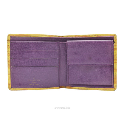 Louis Vuitton Marco Wallet in Tassil Yellow Epi Leather