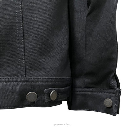 Givenchy Star-Studded Denim Jacket - Black
