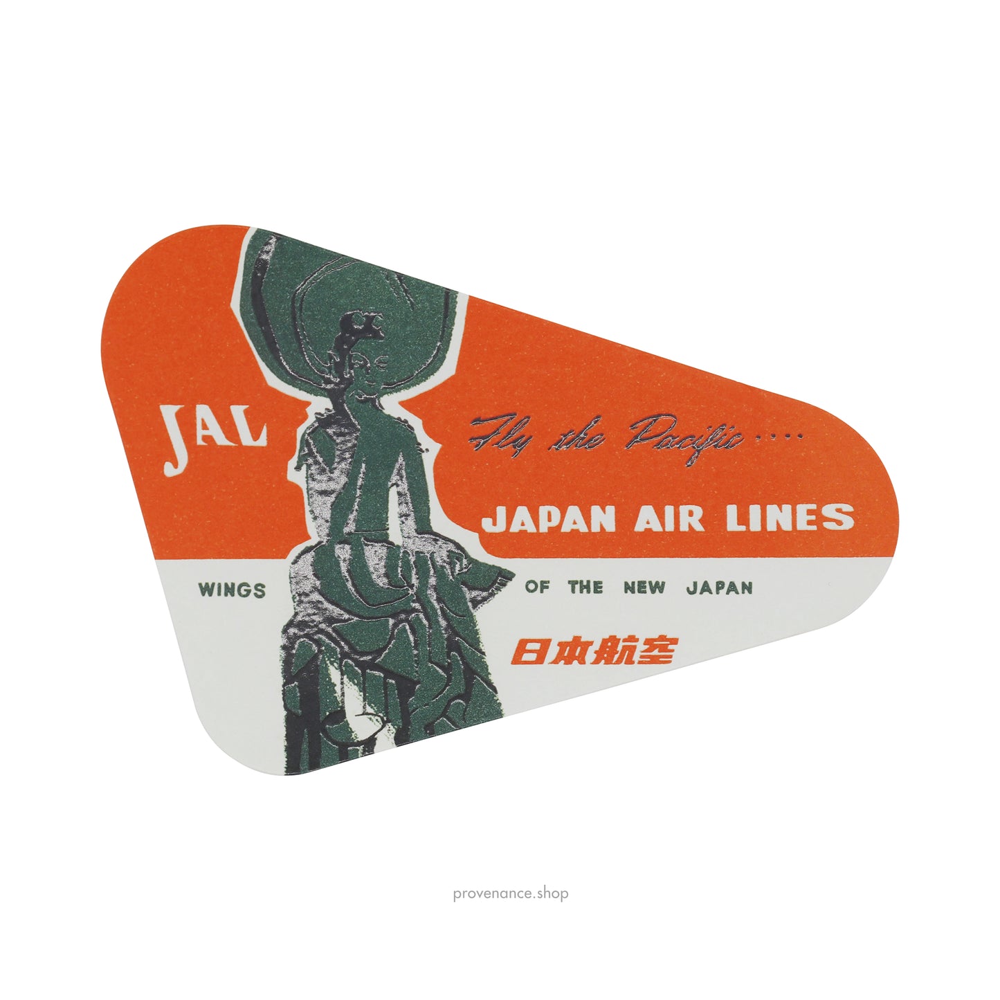 Louis Vuitton Airline Label Postcard - JAPAN AIRLINES