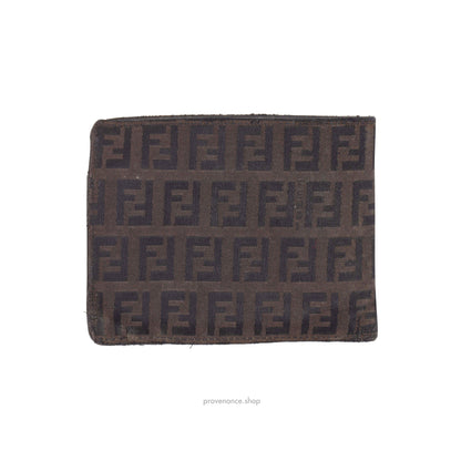 Fendi FF Zucca Bifold Wallet - Brown