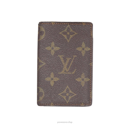 Louis Vuitton Pocket Organizer Card Wallet - Monogram