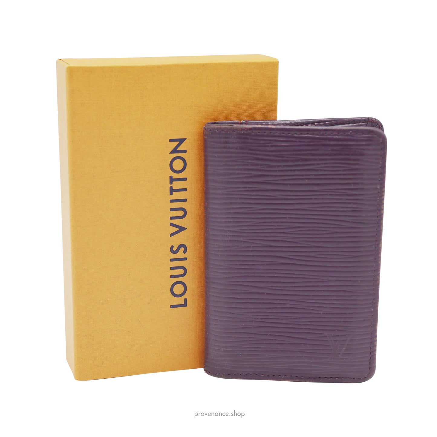 Louis Vuitton Pocket Organizer Wallet - Cassis Epi