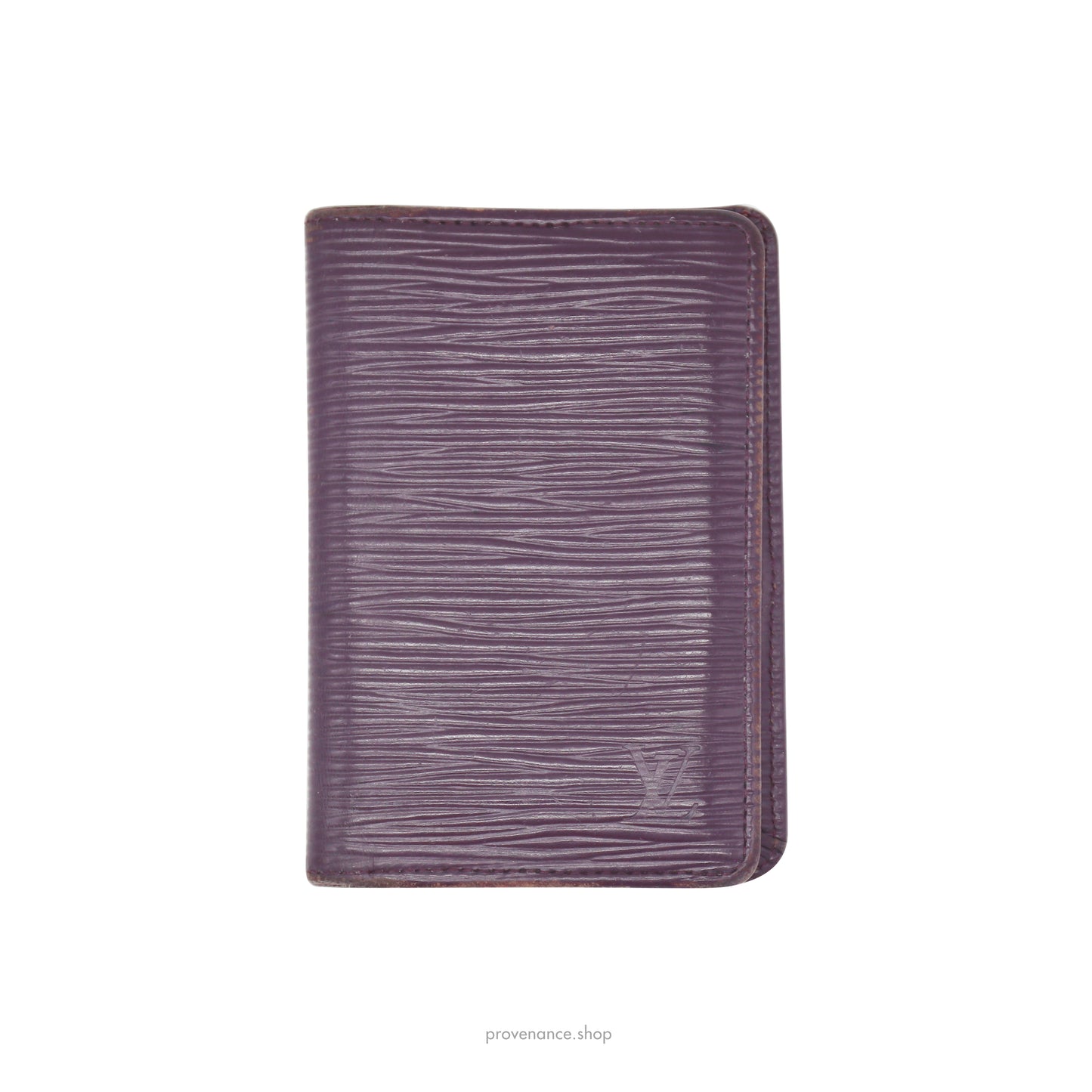 Louis Vuitton Pocket Organizer Wallet - Cassis Epi